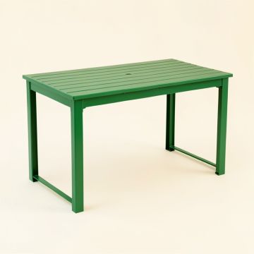 Bay Dale Patio Table - Green (synthetic illustration; no displayed measurements)