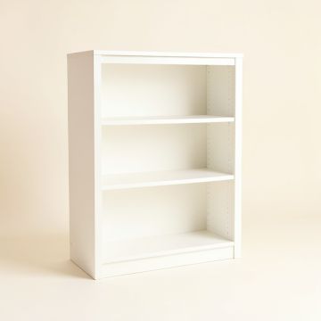 Laurel Brook Freestanding Bookcase - White (synthetic illustration; no displayed measurements)
