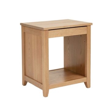 Mikel Frame End Table With Storage