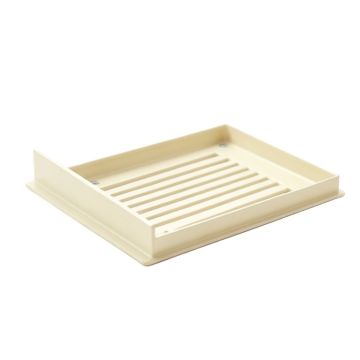 Aspen Branch Empty Under-Desk Cable Tray - Ivory