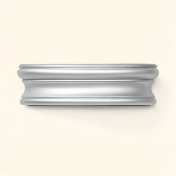Palmetto 2 7/8 '' H X 96 '' W X 2 7/8 '' D Crown Molding (synthetic illustration; no displayed measurements)