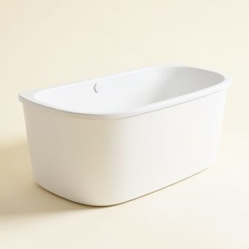 Luxury 67 '' X 32 '' Freestanding Soaking Bathtub (synthetic illustration; no displayed measurements)