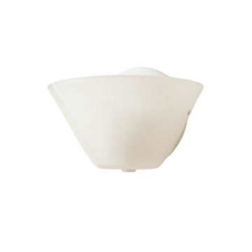 Dawn Arc Wall Sconce Mounted On A Plain Wall