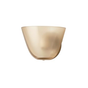 Slate Bluff Wall Sconce Mounted On A Plain Wall - Beige