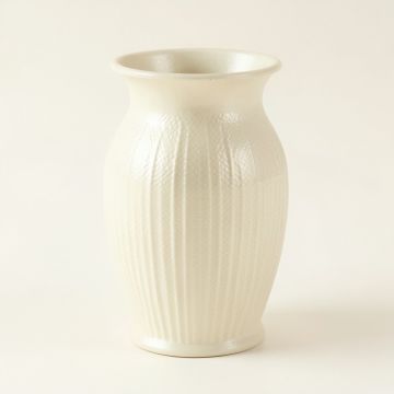 Lake Bluff Empty Decorative Vase - Ivory (synthetic illustration; no displayed measurements)