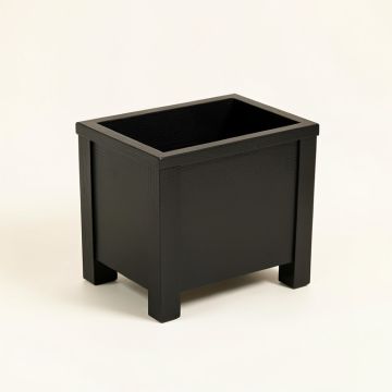 Aspen Crest Empty Raised Planter - Black (synthetic illustration; no displayed measurements)