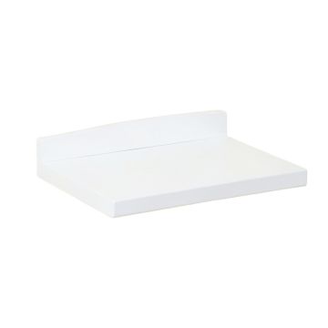 Ridge Edge Wall-Mounted Cat Perch - White