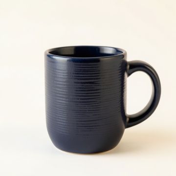 Alder Crossing Ceramic Mug - Navy (synthetic illustration; no displayed measurements)
