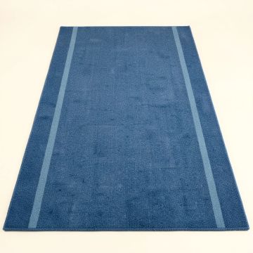 Alder Branch Rectangular Area Rug - Blue (synthetic illustration; no displayed measurements)
