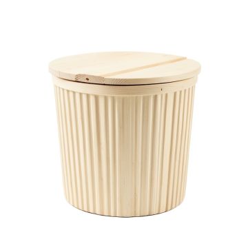 Sage Bridge Closed Garden Compost Bin - Ivory