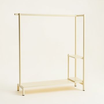 Cedar Crossing Empty Garment Rack - Cream (synthetic illustration; no displayed measurements)