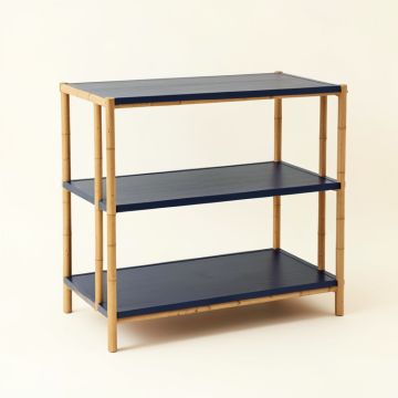 Vale Branch Empty Seed-Starting Shelving Unit Without Lights - Navy (synthetic illustration; no displayed measurements)