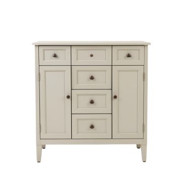Damask™ 60 '' Vanity Base Only With Furniture Legs , 2 Doors And 3 Drawers