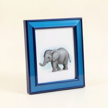 Precious Moments Love At First Sight Elephant 4X6 Resin And Glass Blue Ultrasound Picture Frame (synthetic illustration; no displayed measurements)