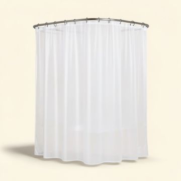 Simmon Vinyl Single Shower Curtain Liner (synthetic illustration; no displayed measurements)