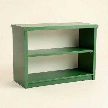 Linden Crest Desktop Shelving Unit - Green (synthetic illustration; no displayed measurements)
