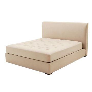 Emmali Twin Tufted Upholstered Platform Bed