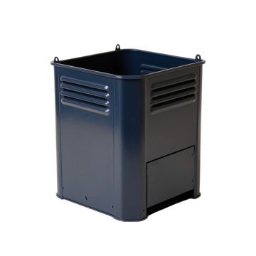Vale Canyon Closed Garden Compost Bin - Navy