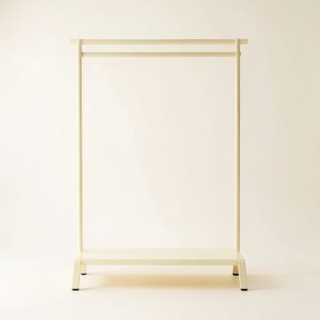 Harbor Branch Empty Garment Rack - Cream (synthetic illustration; no displayed measurements)