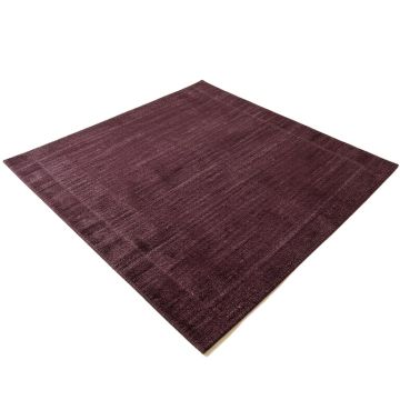 Bradley Handwoven Wool Dark Plum Rug