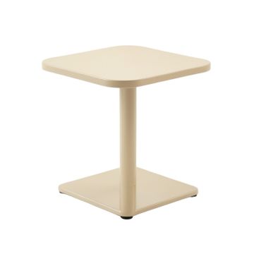 Elm Brook Compact Balcony Table - Beige