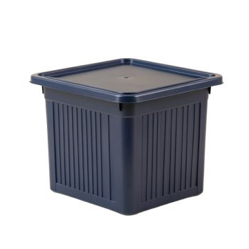 Glen Bridge Closed Outdoor Storage Box - Navy (synthetic illustration; no displayed measurements)
