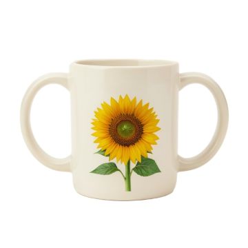 Ismail Make A Garden Out Of Life Sunflowers Inspirational Quotes Coffee Mug
