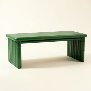 Maple Bluff Indoor Bench - Green (synthetic illustration; no displayed measurements)