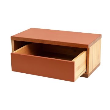 Harbor Fold Under-Desk Drawer Unit - Terracotta (synthetic illustration; no displayed measurements)