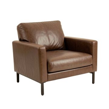 Mcgowan 63 '' Faux Leather Pillow Top Arm Loveseat