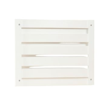 Field Bluff Empty Wall-Mounted Tool Organizer Panel - White