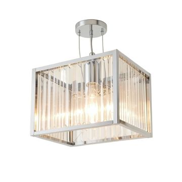 Griffey Unique Statement Square Rectangle Chandelier