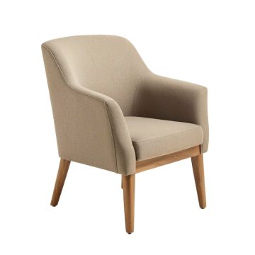 Carlton Wood Leg Upholstered Dining Chair