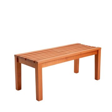 Linden Bend Indoor Bench - Terracotta (synthetic illustration; no displayed measurements)