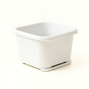 Dawn Arc Empty Raised Planter (synthetic illustration; no displayed measurements)