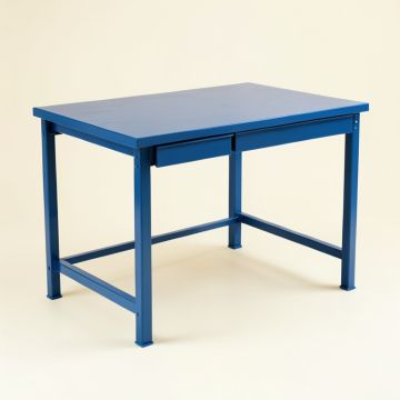 Hill Dale Empty Workshop Workbench - Blue (synthetic illustration; no displayed measurements)