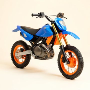Gas Mini Chopper 49Cc Dirt Pit Bike With Two Stroke For Kids (synthetic illustration; no displayed measurements)