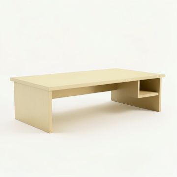 Glen Brook Desktop Monitor Riser - Beige (synthetic illustration; no displayed measurements)