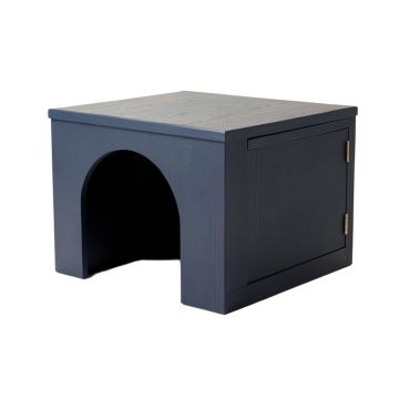 Clay Bluff Empty Furniture-Style Litter Enclosure - Navy