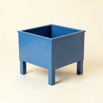 Moss Bluff Empty Raised Planter - Blue (synthetic illustration; no displayed measurements)
