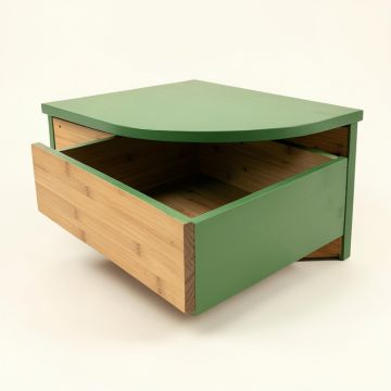Spruce Bridge Under-Desk Drawer Unit - Green (synthetic illustration; no displayed measurements)