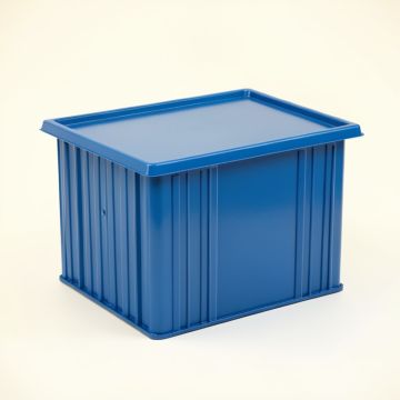 Wren Brook Closed Outdoor Storage Box - Blue (synthetic illustration; no displayed measurements)