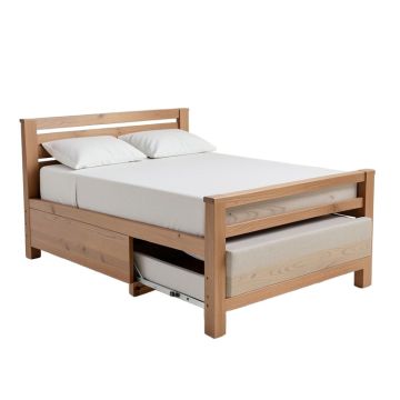 Mickel Modern And Contemporary Fabric Twin Daybed With Trundle