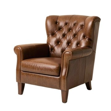 Barnard 32.9 '' Wide Tufted Wingback Chair