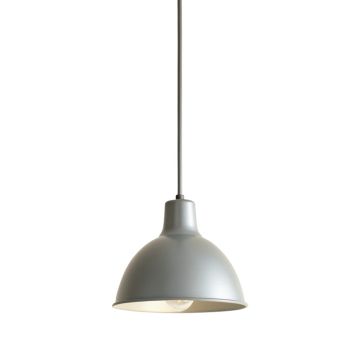 Laurel Brook Pendant Light Suspended From One Plain Cable - Gray