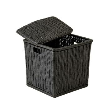 Linden Brook Laundry Hamper - Black