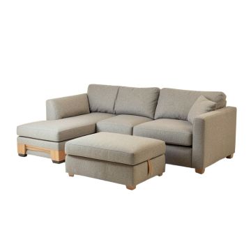 Aelber 170 '' Wide Reversible Modular Sofa & Chaise With Ottoman