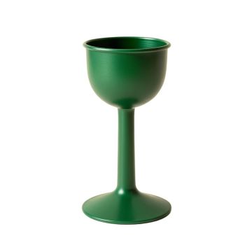 Meadow Crest Empty Candle Holder - Green