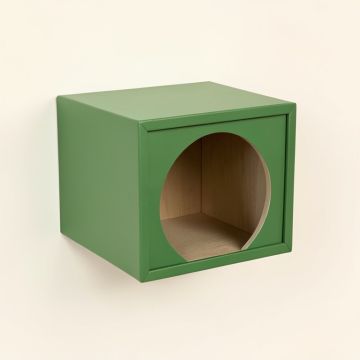 Pine Canyon Wall-Mounted Cat Perch - Green (synthetic illustration; no displayed measurements)