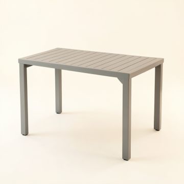Dawn Bend Patio Table - Gray (synthetic illustration; no displayed measurements)